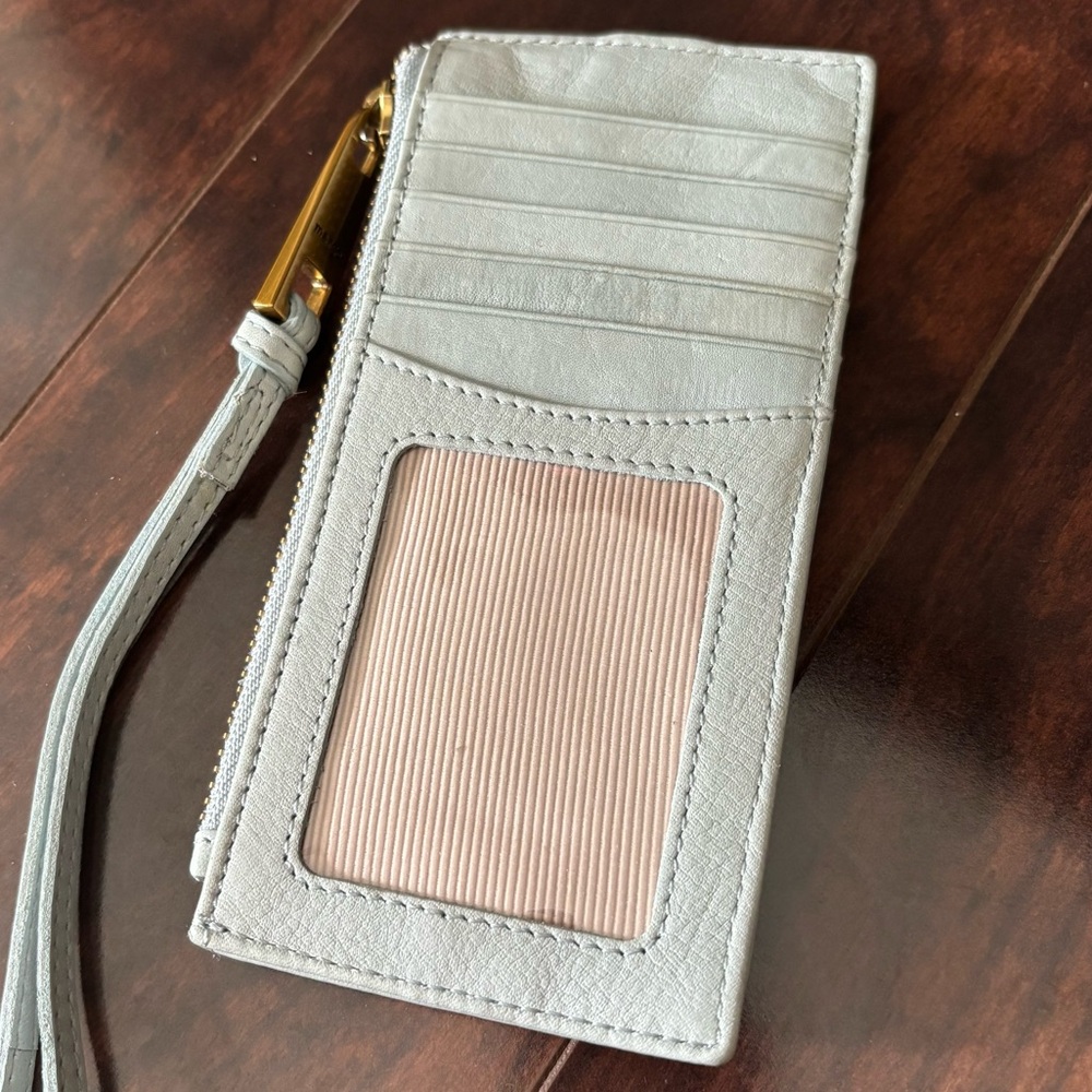 Margot New York Light Aqua Blue Leather Wallet - Picture 5 of 12